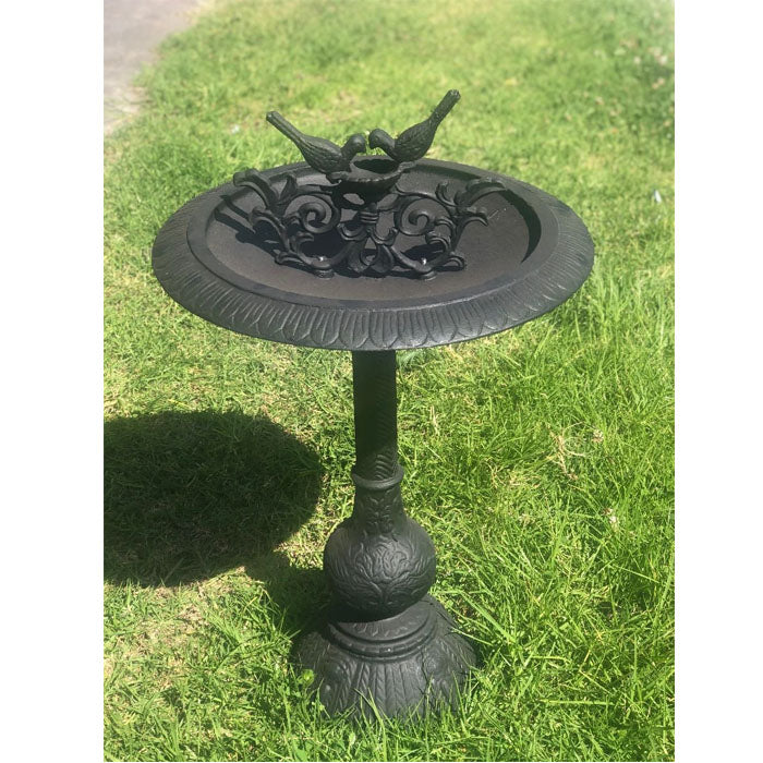 Twin Birds Cast Iron Bird Bath - Notbrand