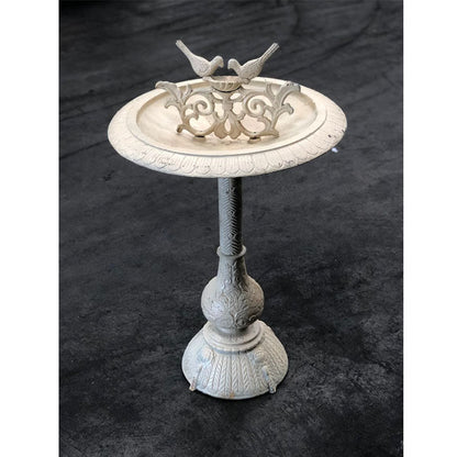 Twin Birds Cast Iron Bird Bath - Notbrand