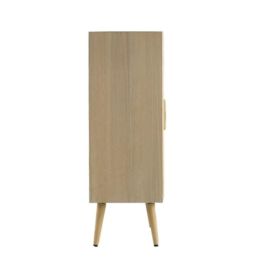 TWO DOOR RATTAN CABINET - Notbrand