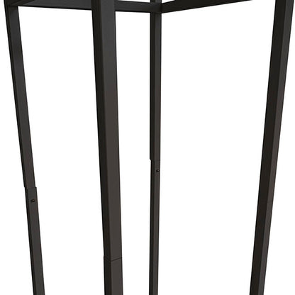 Tall Metal Flower Stand Black (33x200cmH) - Notbrand