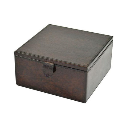 Vyn Dark Leather Travel Jewellery Box - Notbrand