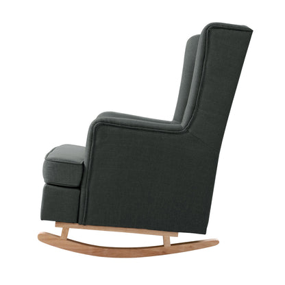 Artiss Fabric Lounge Recliner  - Charcoal - Notbrand