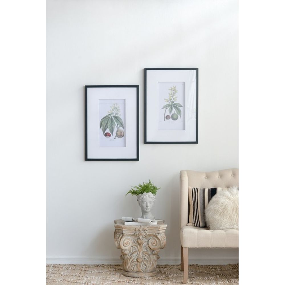 Set of 2 Leaves Flowers & Fruit Wall Art - Notbrand