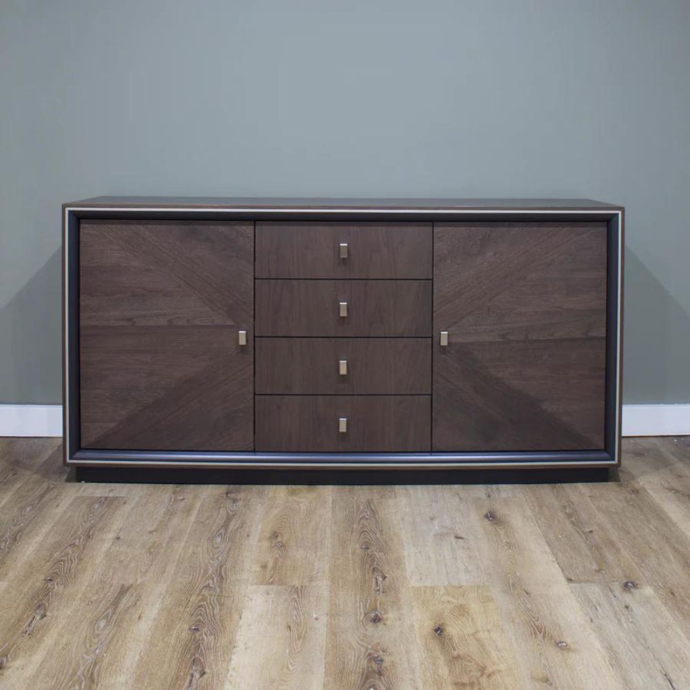 Monaco American Walnut Sideboard - Dark - House of Hyne