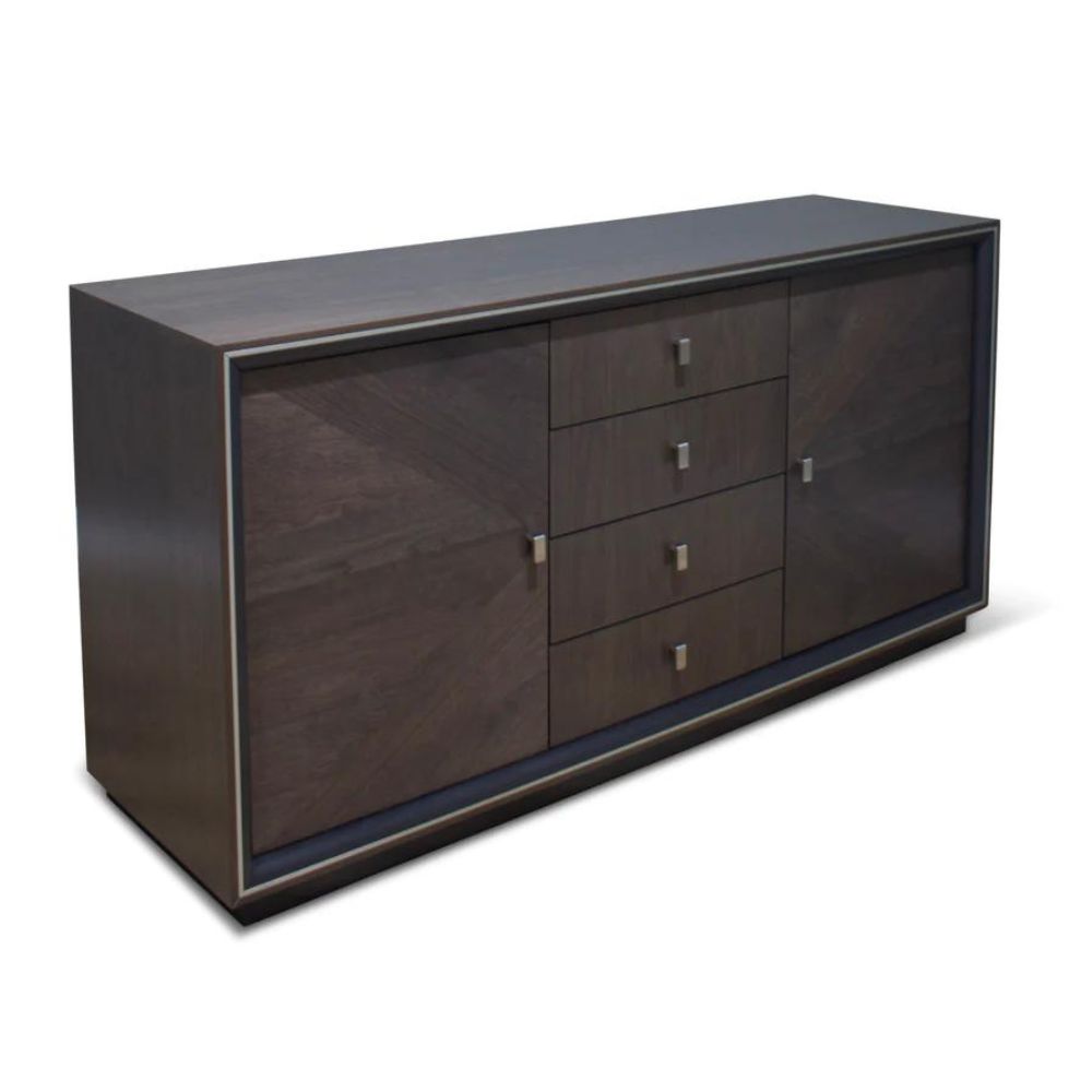 Monaco American Walnut Sideboard - Dark - House of Hyne