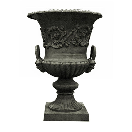 Milano Cast Iron Urn - Antique - House of Hyne