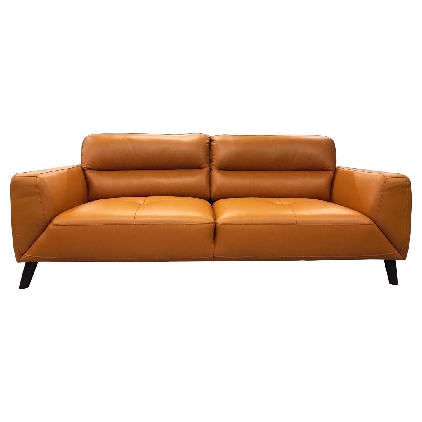 Genuine Leather 3-Seater Upholstered Sofa - House of Hyne