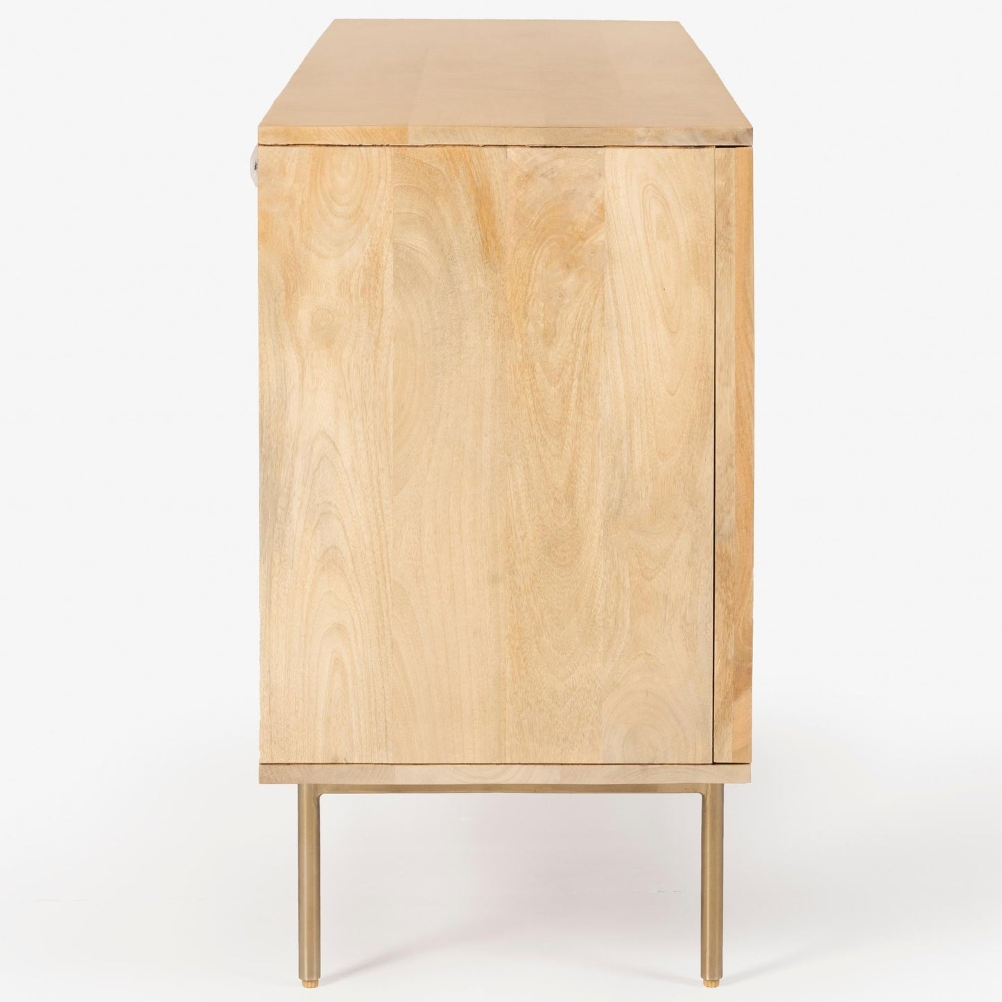 Martina Buffet Table with 2 Door Solid Mango Wood - 145cm - Notbrand