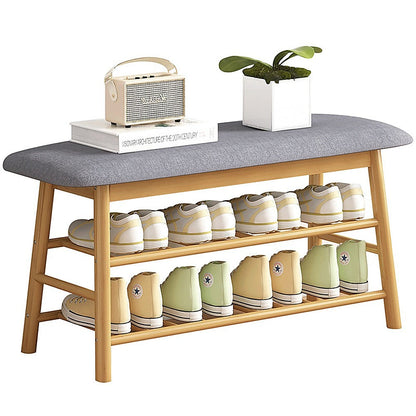 Shoe Stool Storage Rack Cabinet Multifunctional Space Saving - Notbrand