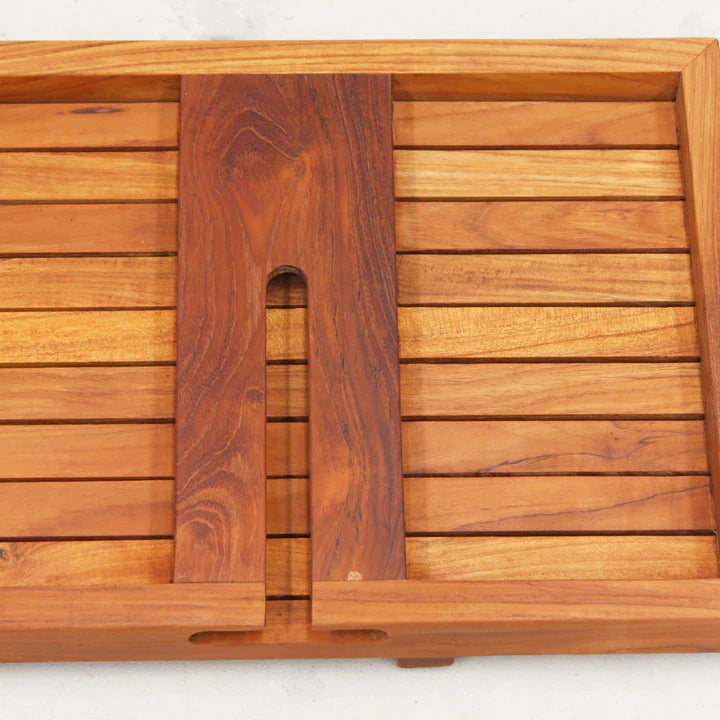 Teak Bath Caddy - Natural - Notbrand