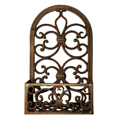 Briggs Cast Iron Plant Holder Wall Hanging - Notbrand