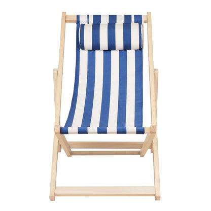 Gardeon Outdoor Furniture Sun Lounge Beach Chairs Deck Chair Folding Wooden Patio - Notbrand