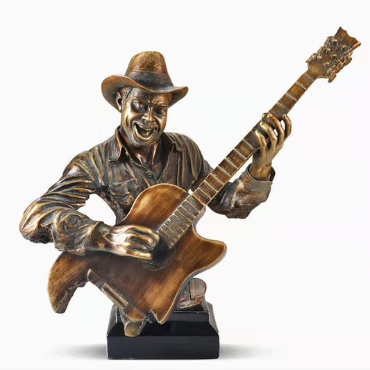 American Style Modern Music Guitar Figurine