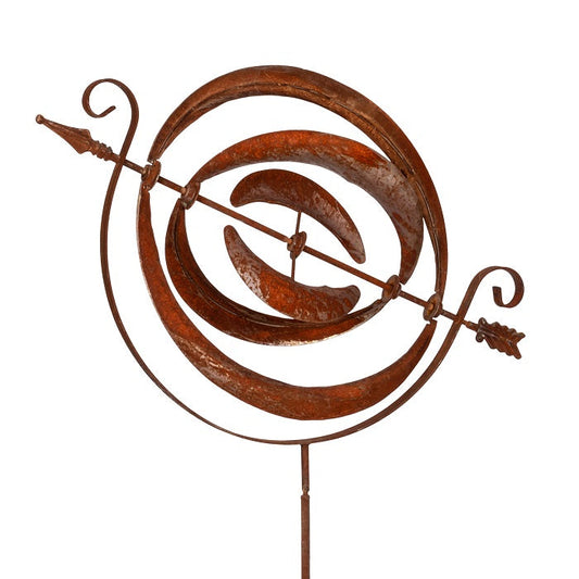 Wind Spinner Orb Rust - Large - NotBrand