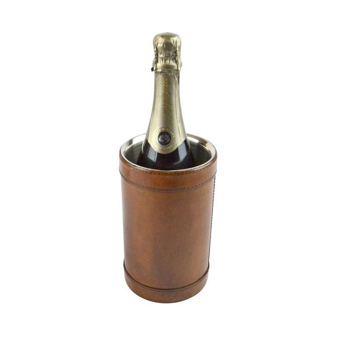 Tan Leather Wine Chiller - Notbrand