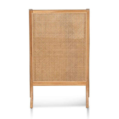 Busid Natural Wingback Rattan Armchair - HouseofHyne