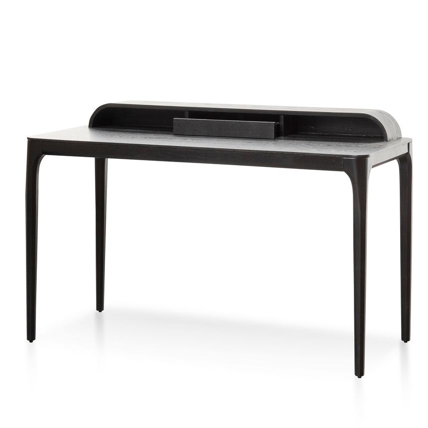 Wooden Home Office Desk - Black - Notbrand