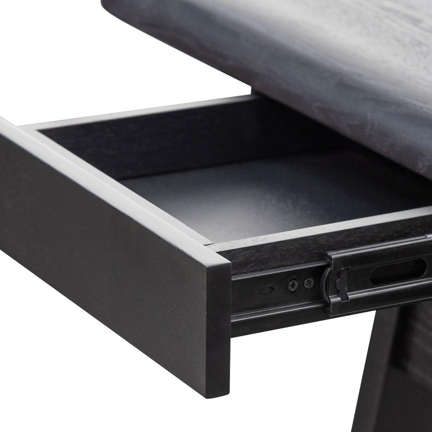 Wooden Home Office Desk - Black - Notbrand