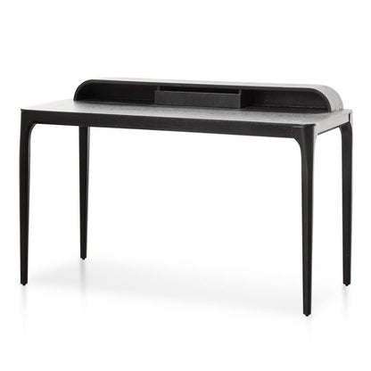 Wooden Home Office Desk - Black - Notbrand