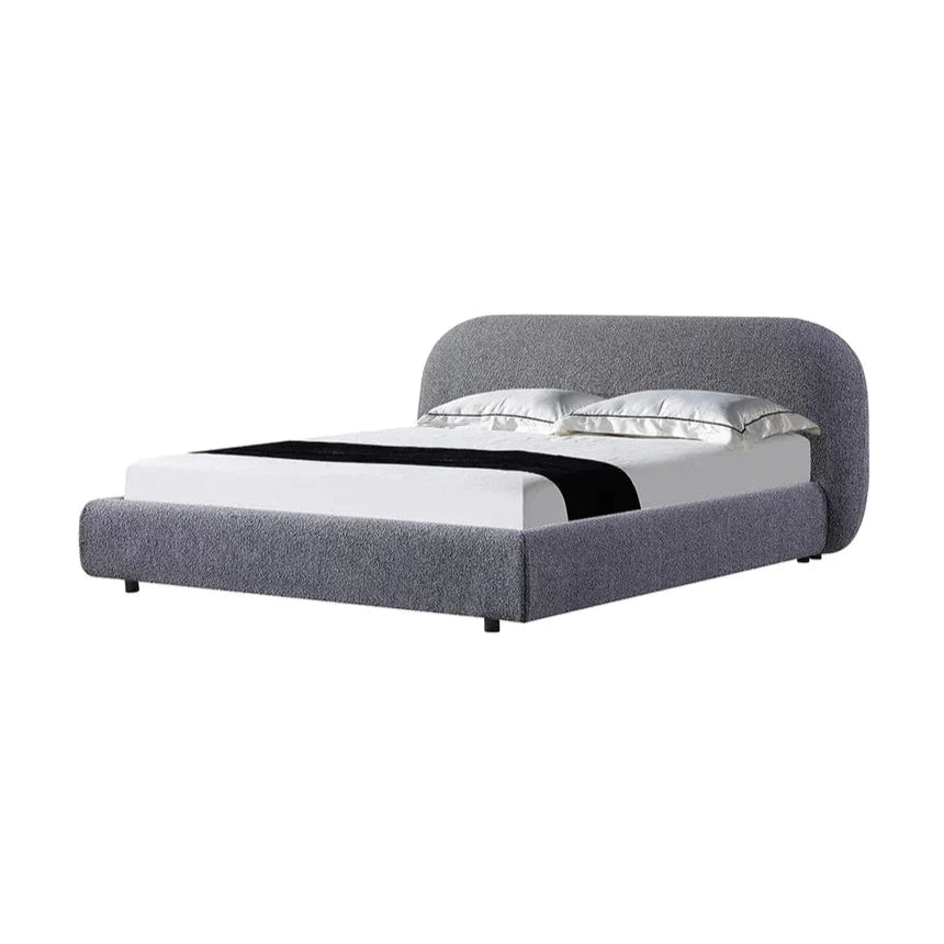 Charcoal Elegance Wysacan King Bed Frame  - House of Hyne