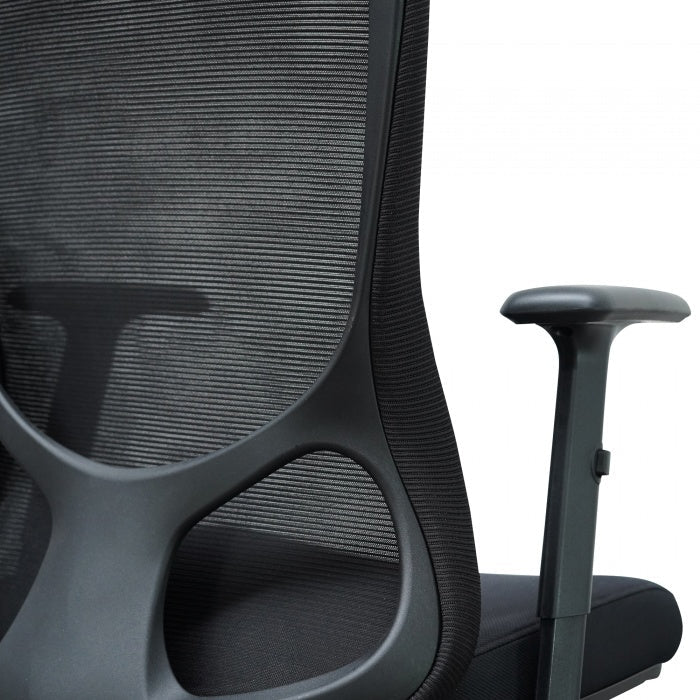 Mesh Office Chair - Black - Notbrand