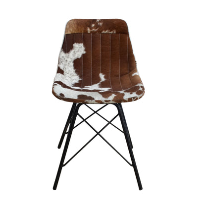 Eames Style Cowhide Chair - Notbrand