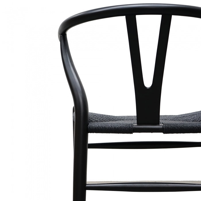 Hans Wegner Premium Replica Wishbone Chair Black - Notbrand