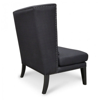 Johnson Lounge Chair in Black - Notbrand