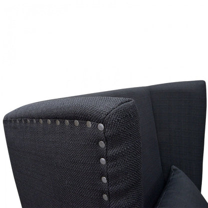 Johnson Lounge Chair in Black - Notbrand