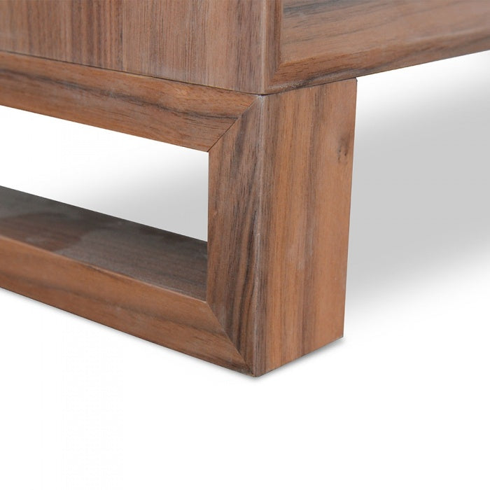 Liam Bedside Table - Walnut - Notbrand