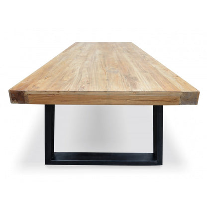 Hellen 1.98m Reclaimed Elm Dining Table - House of Hyne