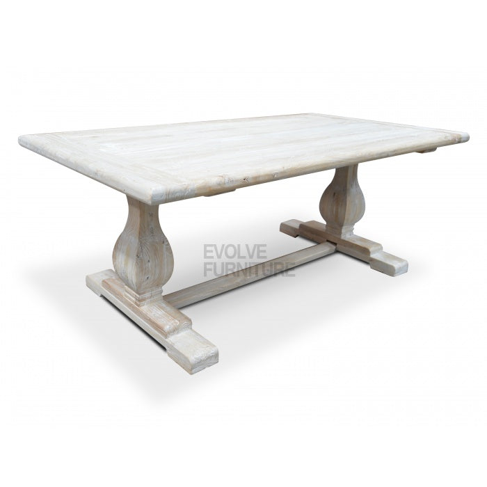 Elm Essence Jade Dining Table - 198cm - House of Hyne