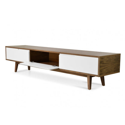 Nordic Walnut Entertainment Unit - House of Hyne