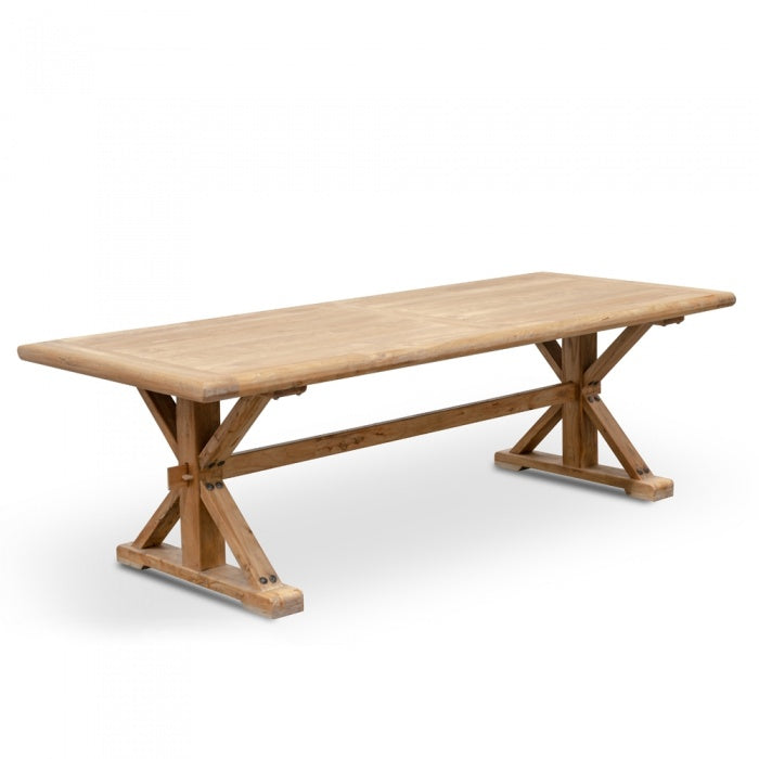 Elm Grandeur 2.4m Dining Table - House of Hyne