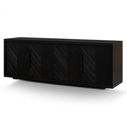 Ebony Elegance Sideboard Buffet Unit - House of Hyne