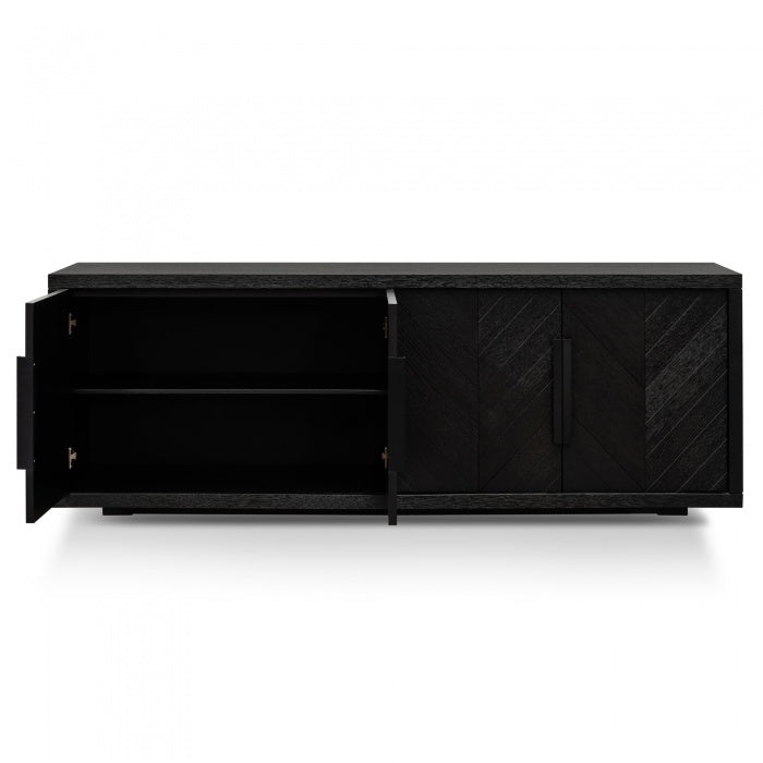 Ebony Elegance Sideboard Buffet Unit - House of Hyne