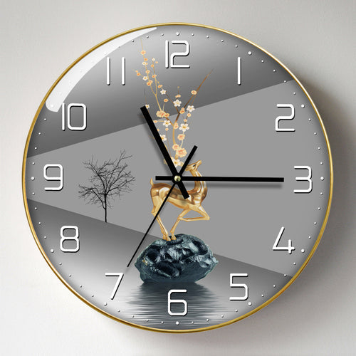 Sleek and Silent Wall Clock - Range - Notbrand