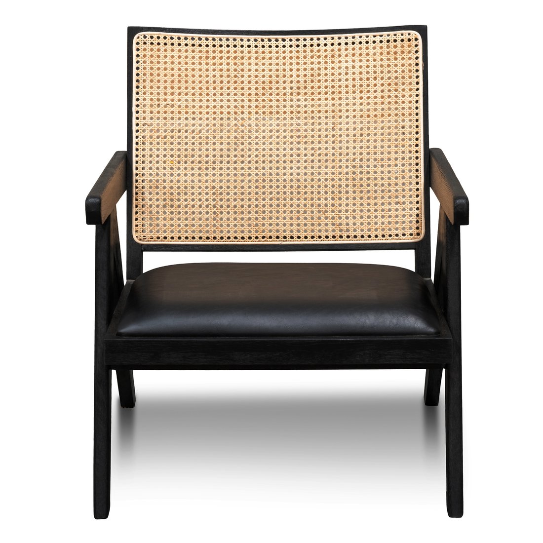 Evelyn Rattan Armchair - Black - Notbrand