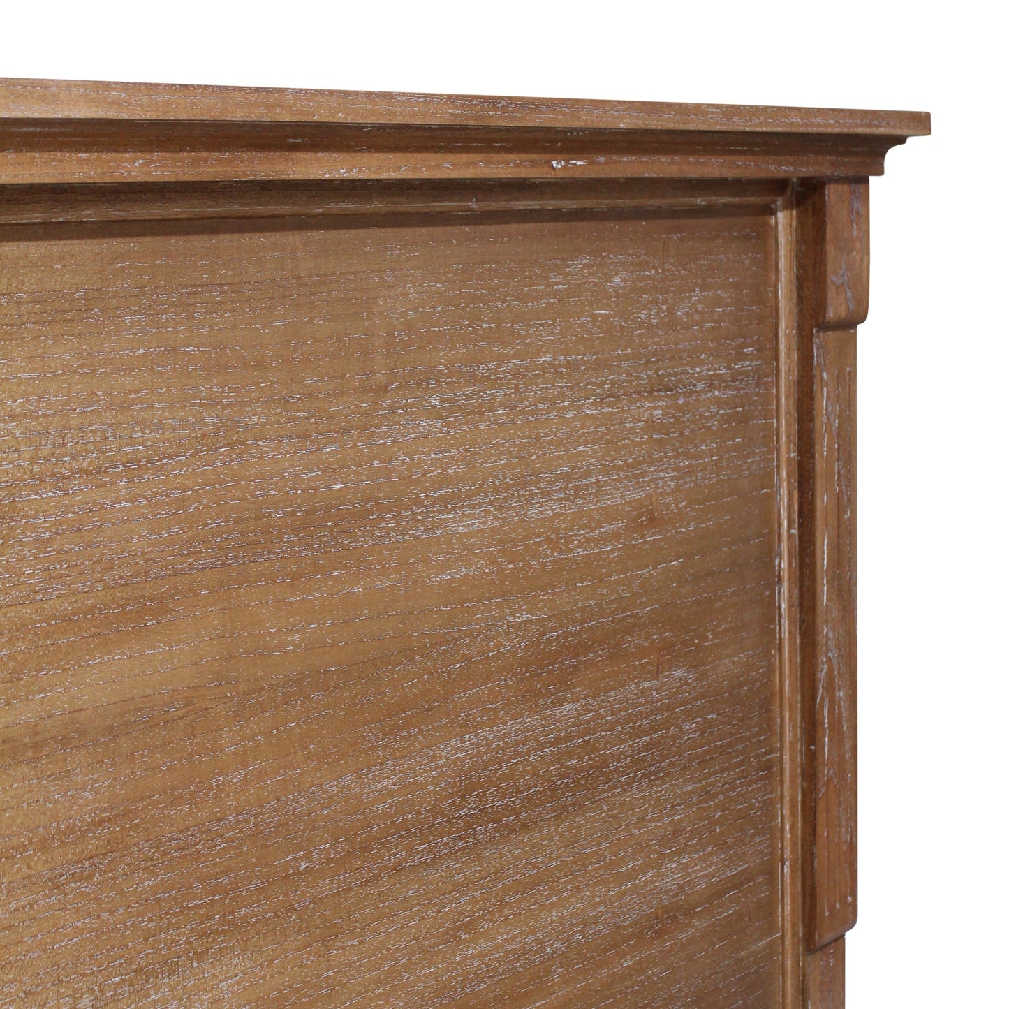 Hamptons Headboard in Weathered Oak - Range - House of Hyne