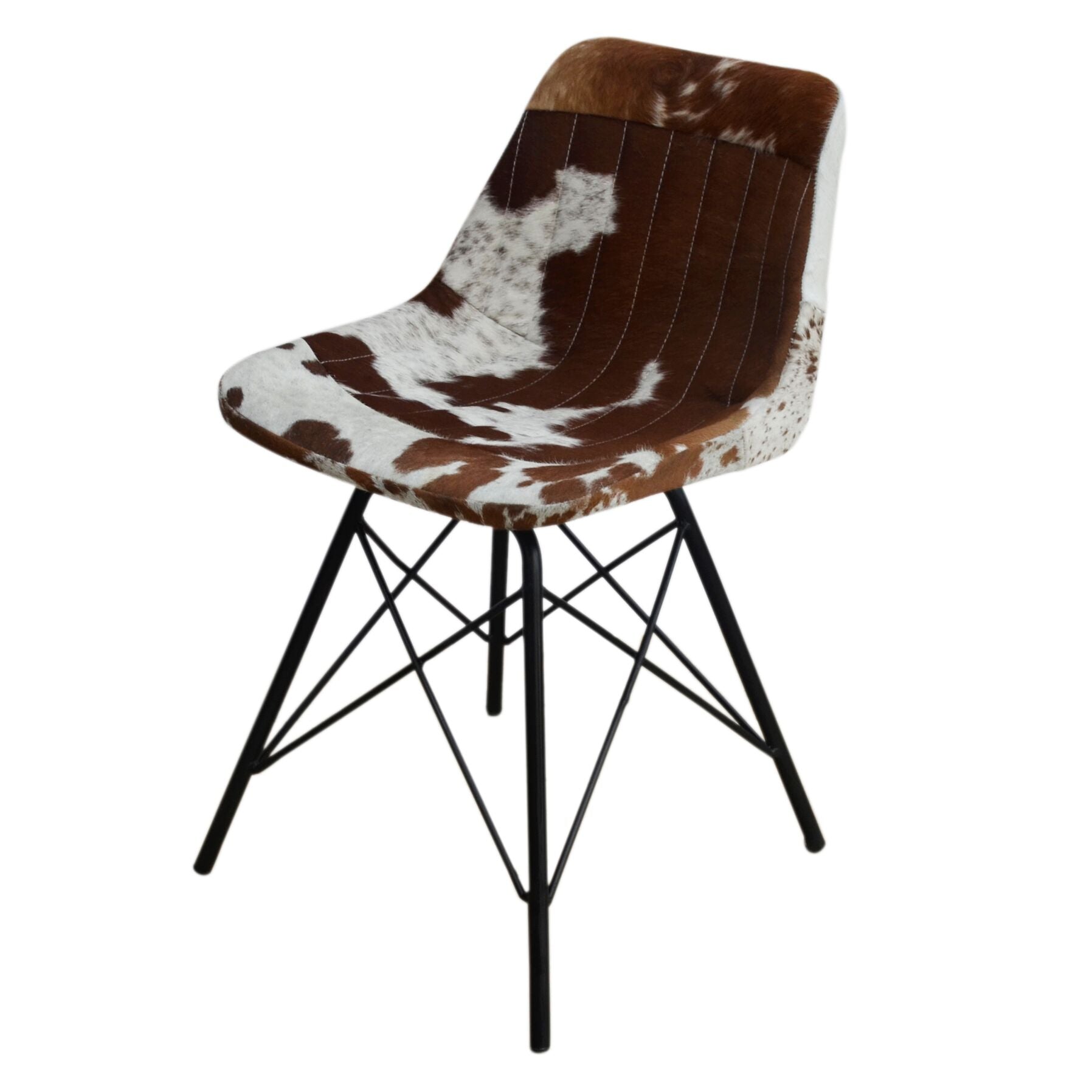 Eames Style Cowhide Chair - Notbrand