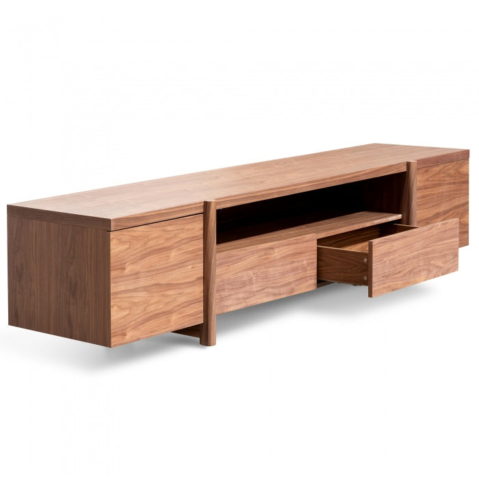 Washington Walnut Lowline TV Unit - House of Hyne