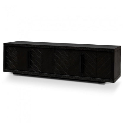 Ebony Illusion 1.8m Hiram TV Unit - House of Hyne