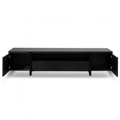 Metropolitan Black Oak Lowline TV Unit  - House of Hyne